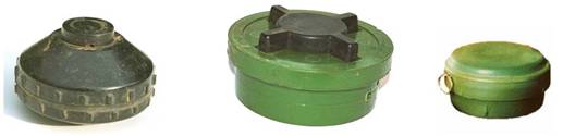 anti-personnel mines with small pressure plates